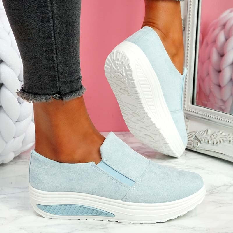 Casual Suede Slip-On Sneakers For Women | Perfect for Casual Days